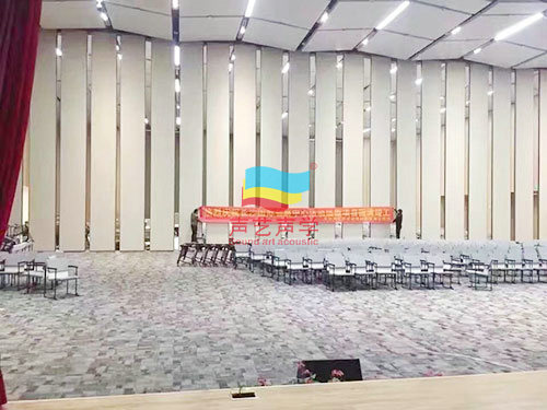 超高型活動隔斷 長沙國際會展中心完工