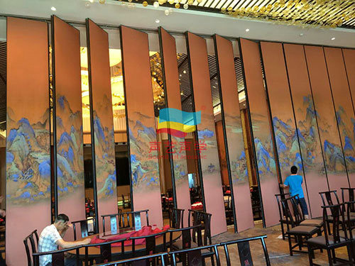 酒店活動(dòng)隔斷案例：長(zhǎng)沙市星沙大道晴溪莊園宴會(huì)廳