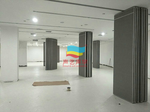 經(jīng)典案例 活動隔斷：邵陽市文體中心美術(shù)館