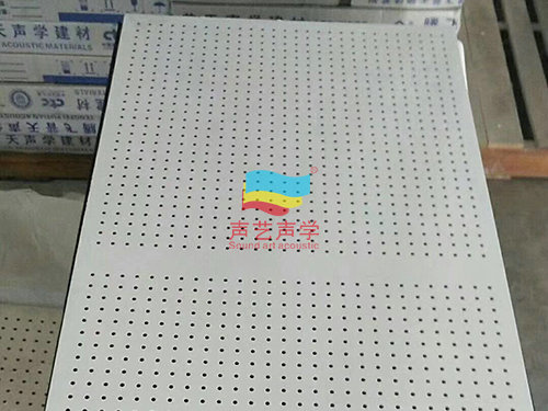 防火孔木吸音板_條形孔木吸音板