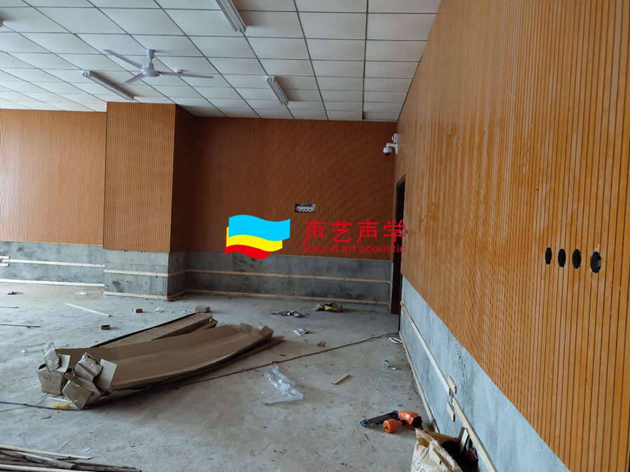 長沙望城二中體育館空間吸聲體案例